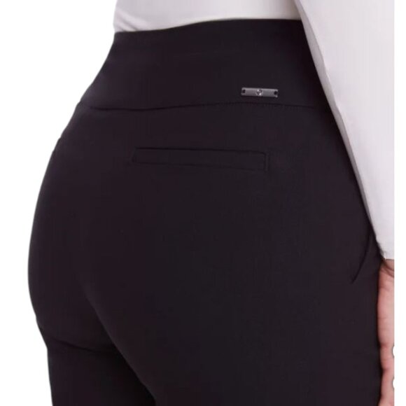 NEW S.C. & Co. Pull-On Straight Leg Pant with Tummy Control | Black - Picture 4 of 5